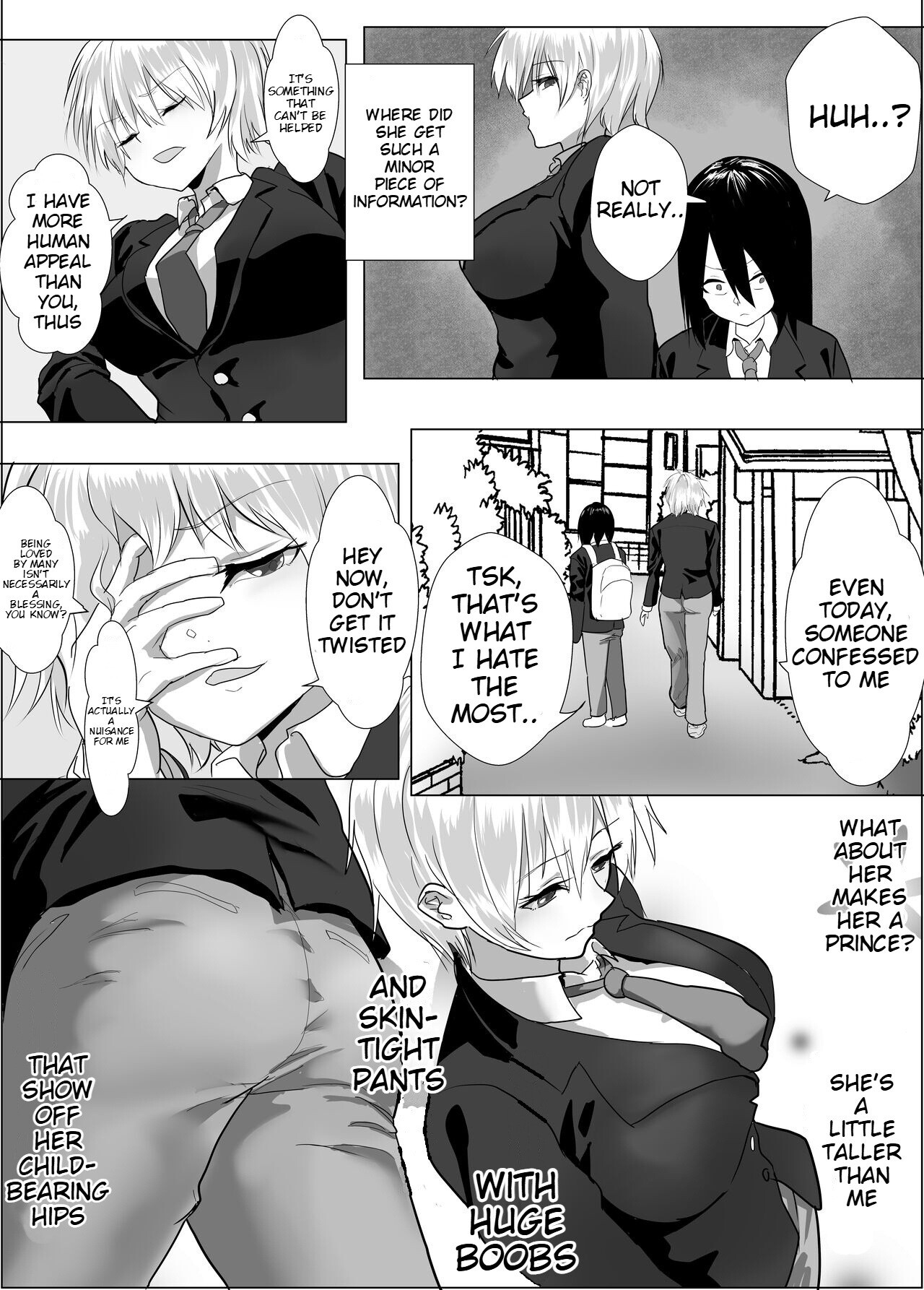 Hentai Manga Comic-The Narcissistic Female Prince Couldn't Hold It In-Read-4
